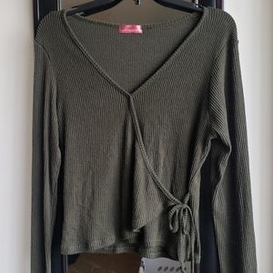 Dark Green Top